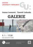 Galerie univerzity: Ivana Lomová/ Tomáš Lahoda